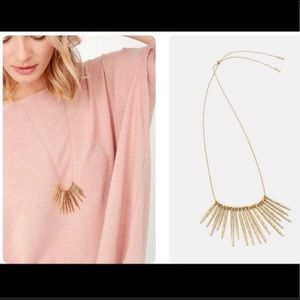 Stella & Dot Kari Fringe necklace